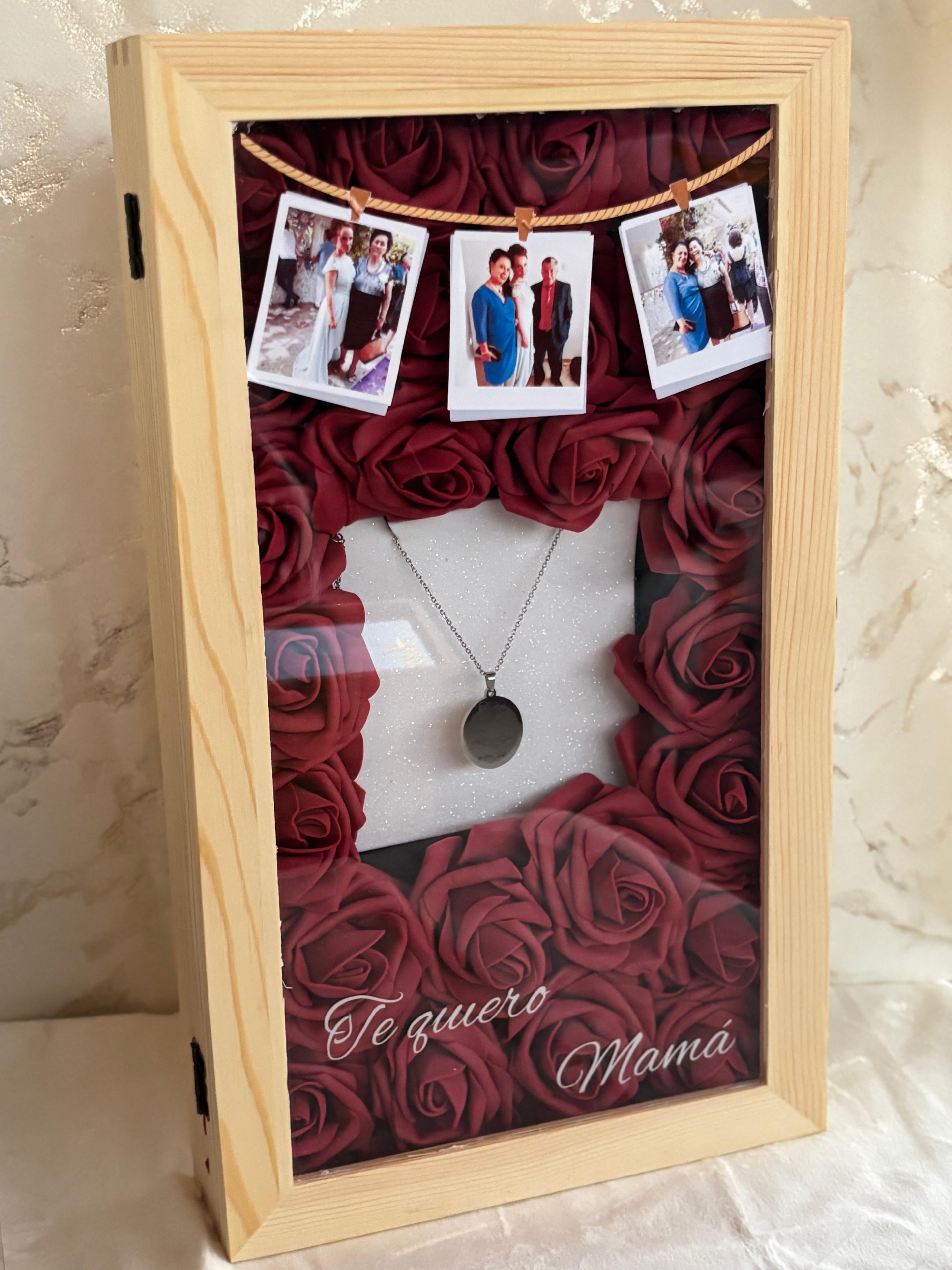 Caja marco foto