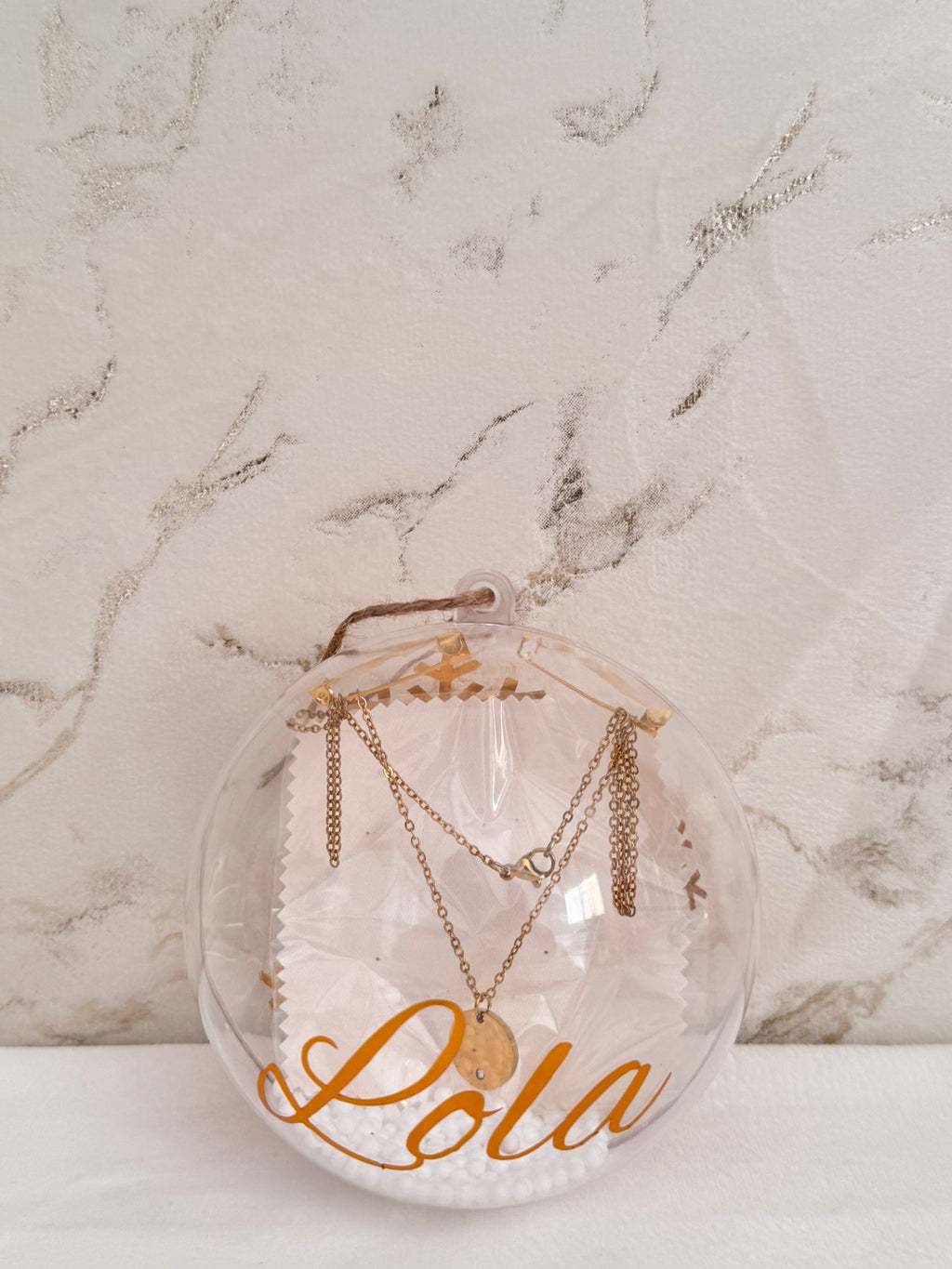 Empaque bola navidad