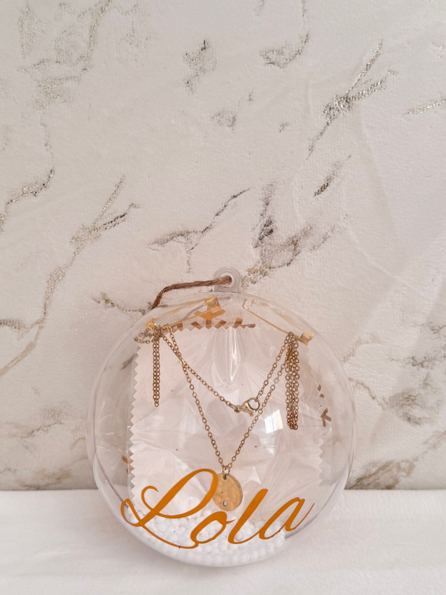 Empaque bola navidad